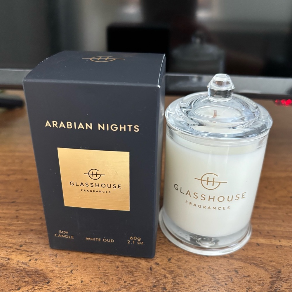 Glasshouse Fragrances Arabian Nights Candle